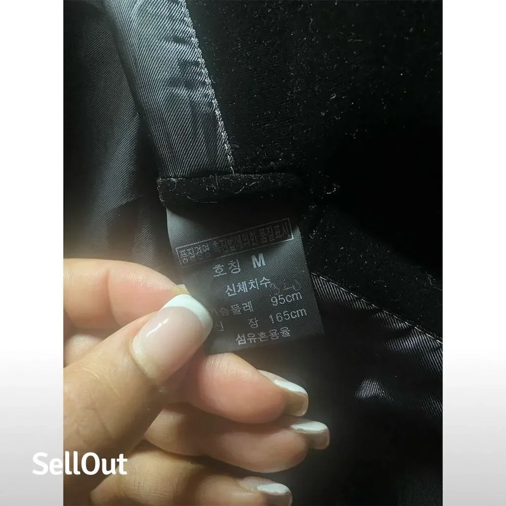 Men's Vintage Velvet Blazer Black Size M Formal